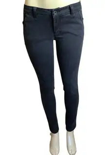 Iris Basic Black Skinny Pants Size 7 (Preowned)