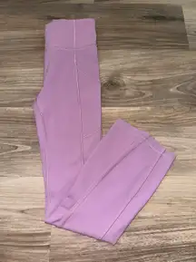 Purple Leggings With Pockets