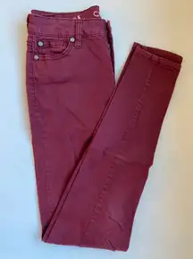 CP Maroon Jeans