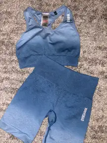 Gymshark Sports Bra and Biker Short Workout Set