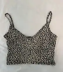 Cheetah Print Tank Top