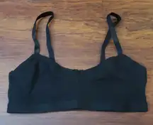 Colsie Womens Black Basic Chic Edgy Classic Festival Layer Bralette Size Medium