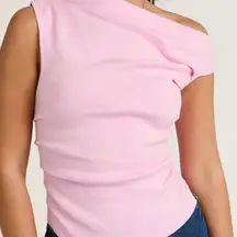 Le Lis Pink Ruched Top