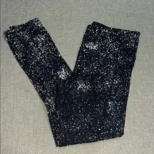 ZYIA Black and White Patterned Leggings