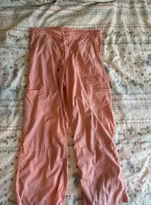 American Eagle Pink Cargo Pants