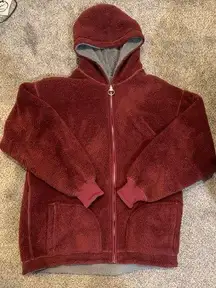 Hollister Sherpa Zip Up Jacket