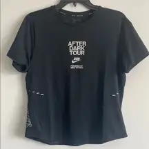 Black Nike After Dark Tour T-Shirt