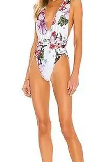 x REVOLVE Ellis One Piece in White
