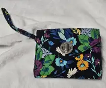 Vera Bradley Spring 2013 Midnight Blues Your Turn Smartphone Wristlet