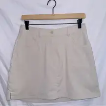 Slazenger Tan Moisture Wicking Spandex Shorts Lined Athletic Stretch Skirt 2