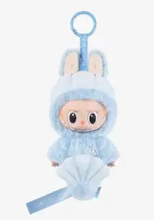 Pop Mart The Monsters Hide and Seek Labubu Singapore Plush Pendant Doll Keychain