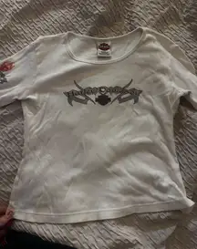 Vintage Harley-Davidson Top Y2K