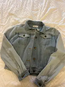 Cropped Jean Jacket