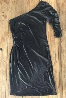 Joyce Leslie side cut out one puff shoulder body con sz Lg but would fit S-L