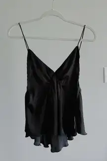 NWT  Gardenia Cami Top in black size XS