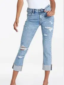 Blaire Slim Straight Glass Beach Jeans