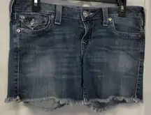 True Religion Women's Blue Pants/Shorts/13.5" Long Size 30 SKU 2690