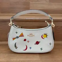 Coach X Observed By Us Teri Shoulder Bag In Leather With Print