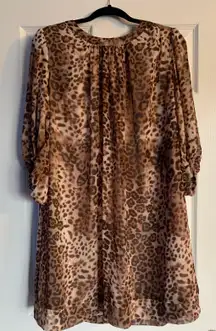 Leopard Print Dress