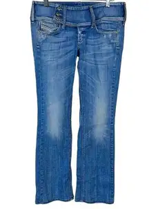 Diesel Cherock Regular Slim-Bootcut Low Waist Stretch Jeans