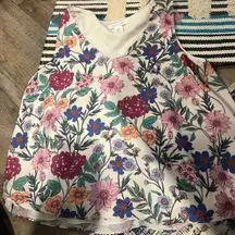 Tabitha Webb floral tank top M
