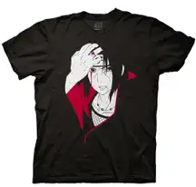 Naruto Shippuden Itachi Sharingan Crew T-Shirt