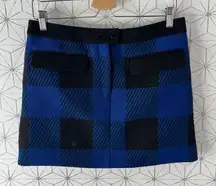 Rag & Bone Cybil Buffalo Plaid Mini Skirt