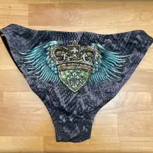 NWT Sinful By Affliction Miami Pyramid Bikini Bottom | XS-S