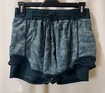 MPG Athletic Running Shorts Snake Print Pattern Workout Gym‎ Activewear Medium