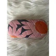 Vera Bradley Quilted Eyeglass Case with Floral Pattern