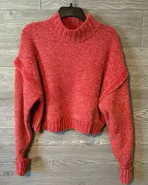 UO Chenille Sweater‎ pink medium