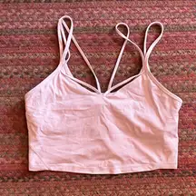 LULULEMON STRAWBERRY MILKSHAKE STRAPPY ALIGN RIBBED TANK TOP