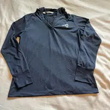 Navy Rams hoodie