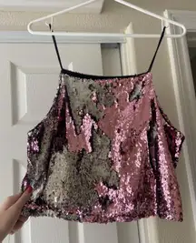 Sequin Changing Top