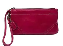 COACH Fuchsia Wristlet