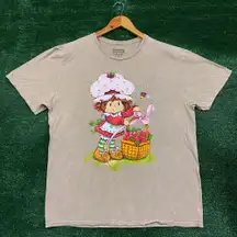 Strawberry Shortcake Strawberry Picking Mineral Wash Tee XL