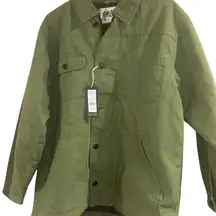 Alpine Design Women’s Quilted Chore Coat Olive Green Medium NWT