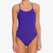 Nike One Piece Swimsuit Royal Purple Size 12