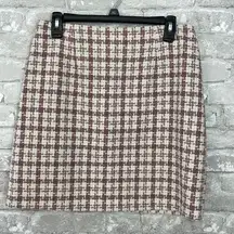 Potter’s Pot Tweed Plaid Skirt