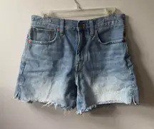 Madewell Relaxed Mid-Length Denim Shorts – Size 26