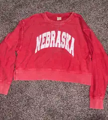 Chicka-D Nebraska Huskers Red Corder Pullover 