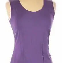 Armani Collezioni Armani purple tank top