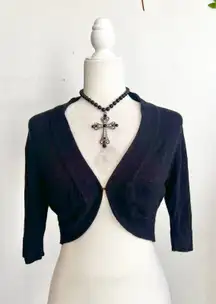 B. Darlin Black Bolero, Goth Whimsigoth Grunge Indie Sleaze 2000s Medium