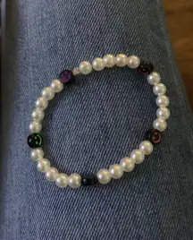 Colorful And Pearl Bracelet