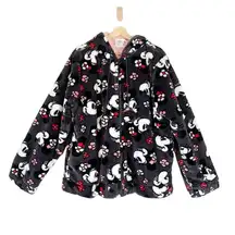 Disneyland Resorts Minnie Mouse Plush Jacket Size XXL