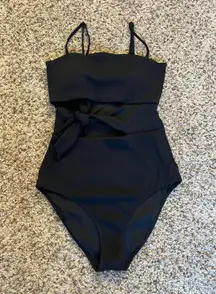 Black One Piece Swimsuit