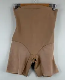 Honeylove SuperPower Short Women's Size Large Color Sand Shapewear