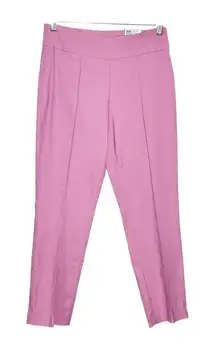 Crown & Ivy Pink Pull-on Ankle Pants NWT Size 8 Preppy Pink Pants