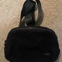 Lole Black Sherpa Belt Crossbody Bag