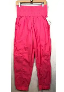 Altar'd State AS Revival Jogger Pants Bright Pink High Waisted Women's Medium M